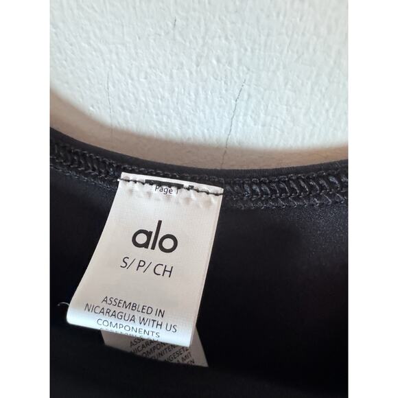 Alo Yoga Softsculpt Precision Tank Top Small Black NWT - Picture 4 of 8